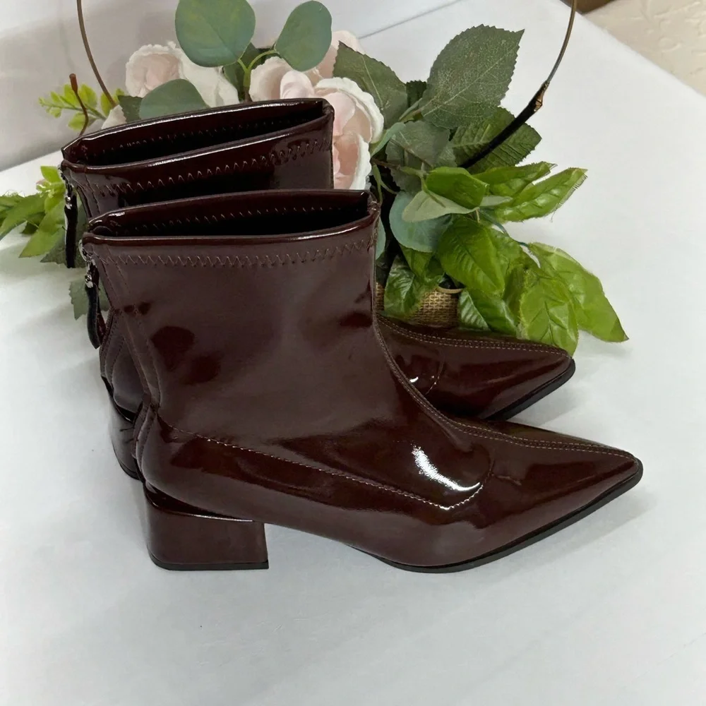 Elegant Brown Ankle Boots